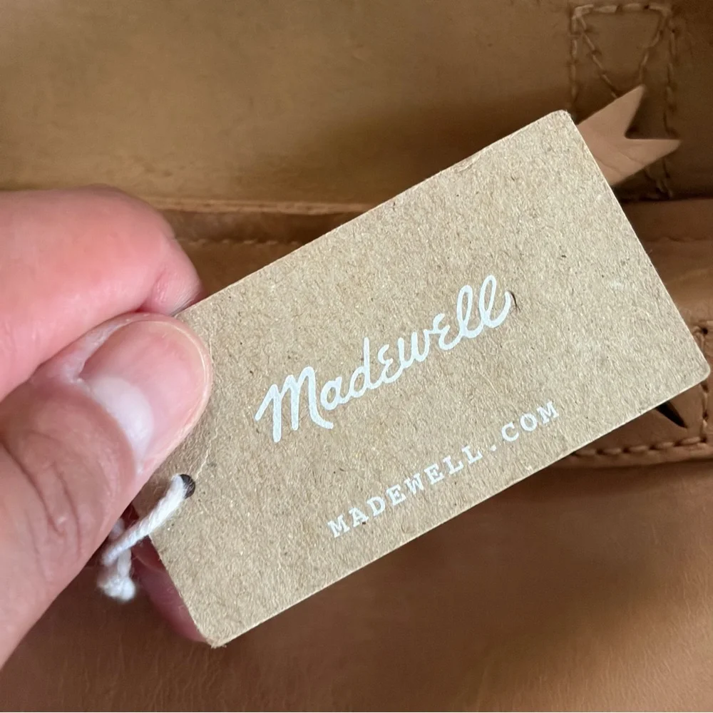 Madewell Tan Leather Tote Bag - Picture 10 of 12